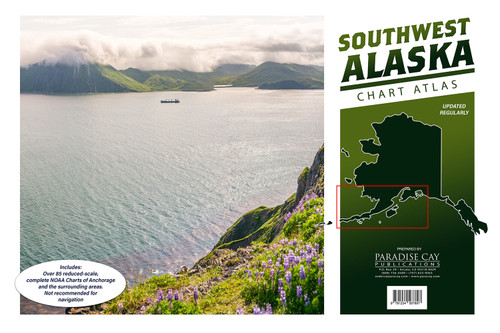 Southwest Alaska Chart Atlas (12x18 Spiral-bound)