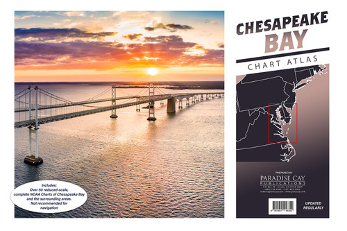 Chesapeake Bay Chart Atlas (12x18 spiral-bound)