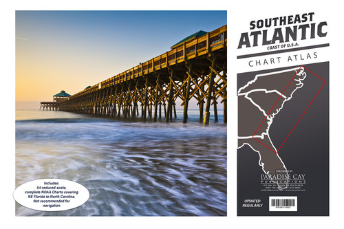 Southeast Atlantic Coast Chart Atlas (12x18 Spiral-bound)