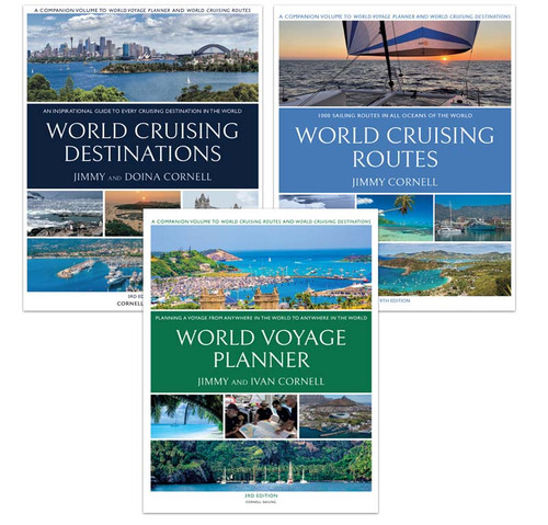 Jimmy Cornell 3-PACK (Includes Destinations, Routes & Planner)