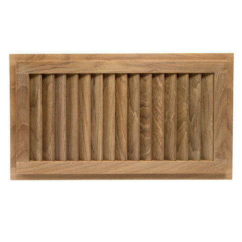 Whitecap Teak Louvered Insert - 16" x 9-1\/8" x 3\/4" [60710]