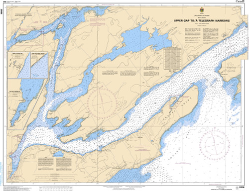 CHS Chart 2006: Upper Gap to/Ã  Telegraph Narrows