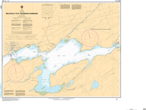 CHS Chart 2007: Belleville to/Ã  Telegraph Narrows