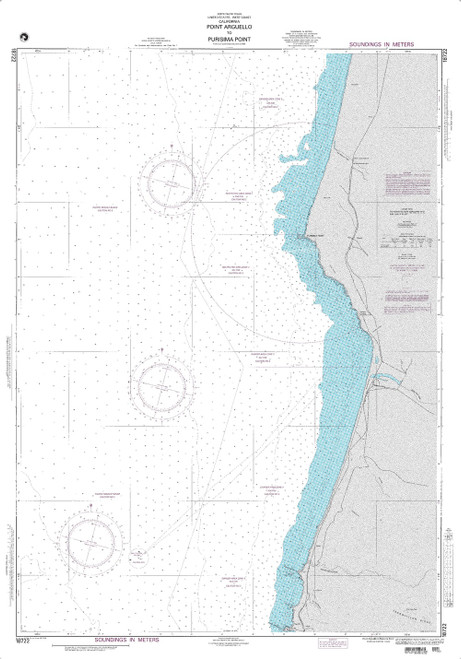 NGA Chart 18722: Point Arguello to Purisima Point