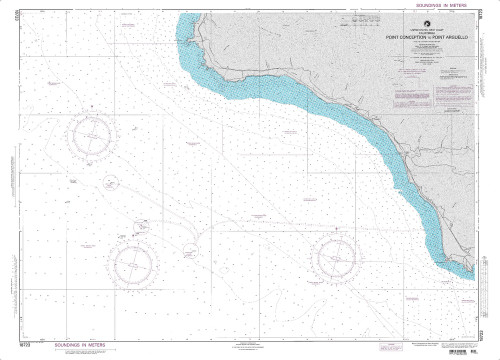 NGA Chart 18723: Point Conception to Point Arguello