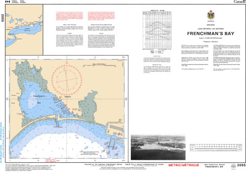 CHS Chart 2055: Frenchman's Bay
