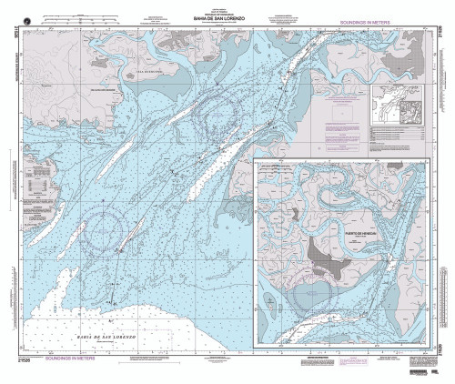 NGA Chart 21526: Bahia de San Lorenzo