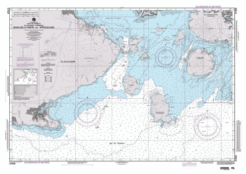 NGA Chart 21529: Bahia de La Union and Approaches