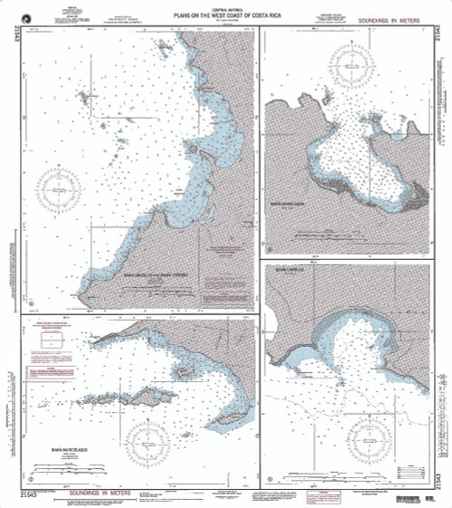 NGA Chart 21543: Plan: Puerto Sandino