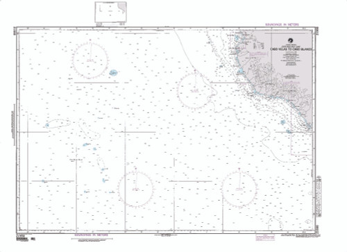NGA Chart 21550: Cabo Velas to Cabo Blanco Costa Rica