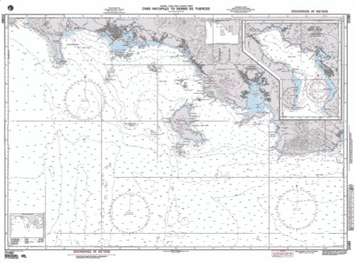 NGA Chart 21580: Cabo Matapalo to Morro de Puercos