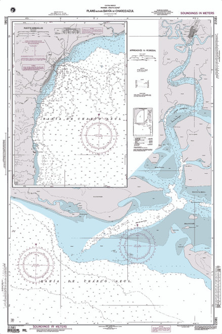 NGA Chart 21581: Puerto Armuelles