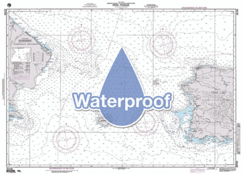Waterproof NGA Chart 25700: Mona Passage