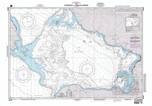 NGA Chart 26184: Approach to Port - Au - Prince