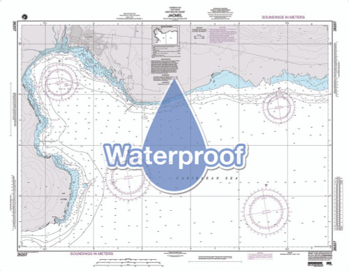 Waterproof NGA Chart 26207: Jacmel