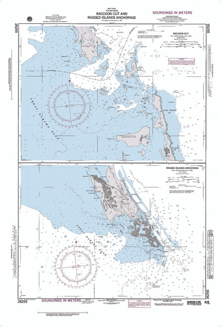 NGA Chart 26255: Racoon Cut