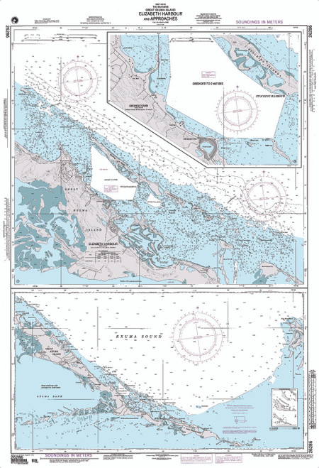 NGA Chart 26286: Exuma Sound Including Elizabeth Harbour