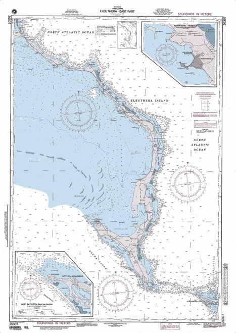 NGA Chart 26307: Eleuthera - East Part