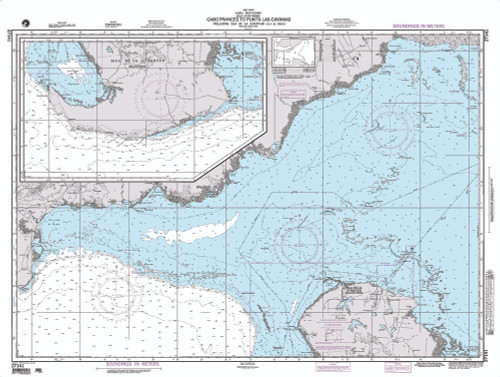 NGA Chart 27141: Cabo Frances to Punta Las Cayamas Includ