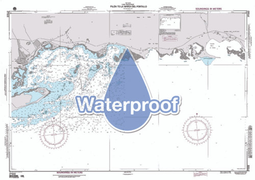 Waterproof NGA Chart 27222: Pilon to La Marea del Portillo