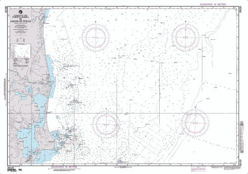 NGA Chart 28120: Puerto Isabel to Laguna de Perlas
