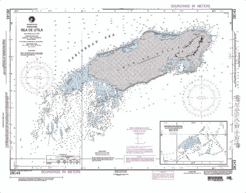 NGA Chart 28143: Isla de Utila