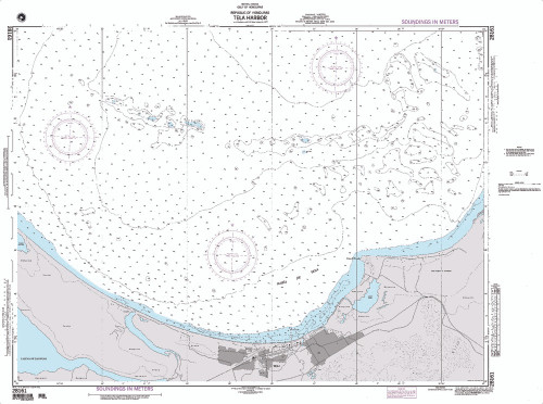 NGA Chart 28161: Puerto de Tela and Approaches