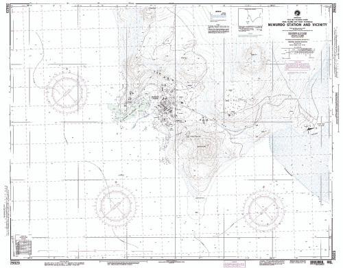 NGA Chart 29323: Mc Murdo Sta and Vicinity