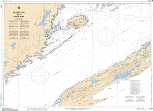 CHS Chart 2311: Thunder Cape to/Ã  Pigeon River