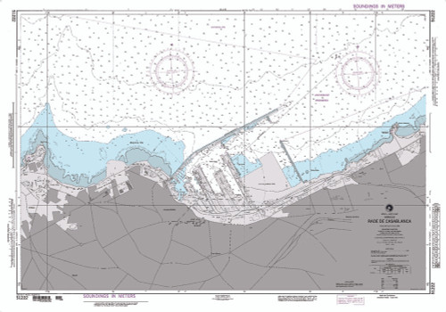NGA Chart 51222: Rade de Casablanca