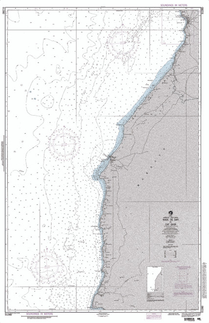 NGA Chart 51280: Rade de Safi to Cap Ghir