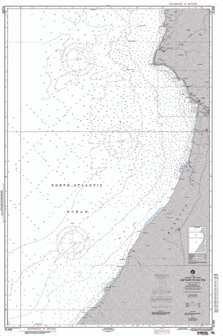 NGA Chart 51300: Cap Ghir to Sidi Ifni