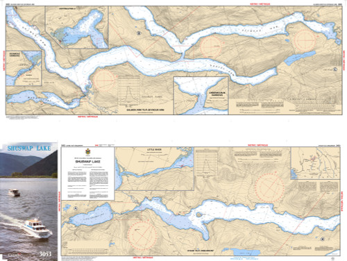 CHS Chart 3053: Shuswap Lake