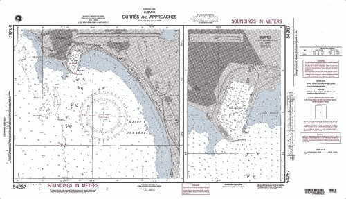 NGA Chart 54267: Durres and Approaches
