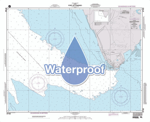 Waterproof NGA Chart 57183: Africa West Coast Gabon Port of Owendo Waterproof NGA Chart 57183: Africa West Coast Gabon Port of Owendo