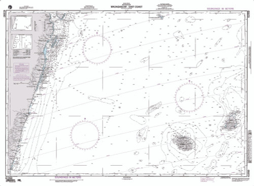 NGA Chart 61550: Madagascar - East Coast