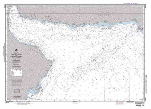 NGA Chart 62028: Gulf of Oman and Adjacent Coasts