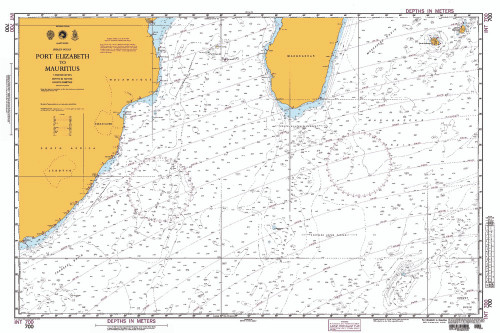 NGA Chart 700: Port Elizabeth to Mauritius