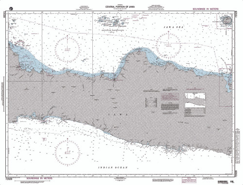 NGA Chart 72028: Central Portion of Java