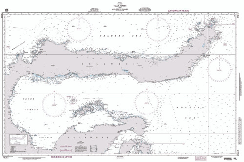NGA Chart 73012: Teluk tomini and North Coast of Sulawesi