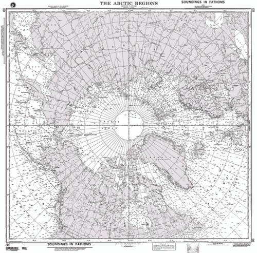 NGA Chart 80: the Arctic Regions