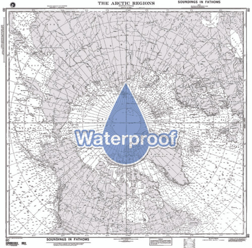 Waterproof NGA Chart 80: the Arctic Regions