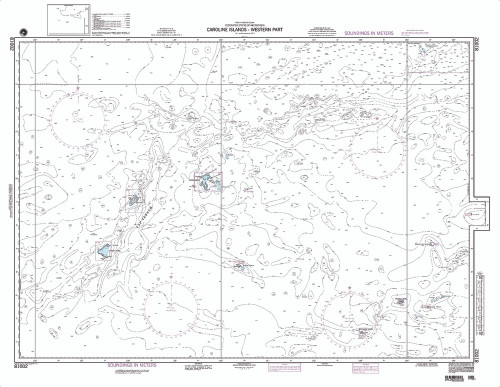NGA Chart 81002: Caroline Islands - Western Part