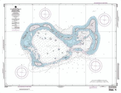 NGA Chart 81237: Woleai Atoll
