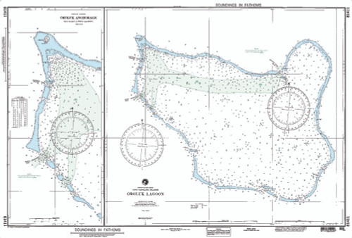 NGA Chart 81411: Oroluk Lagoon Caroline Is