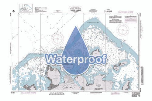 Waterproof NGA Chart 81453: Pohnpei Harbor