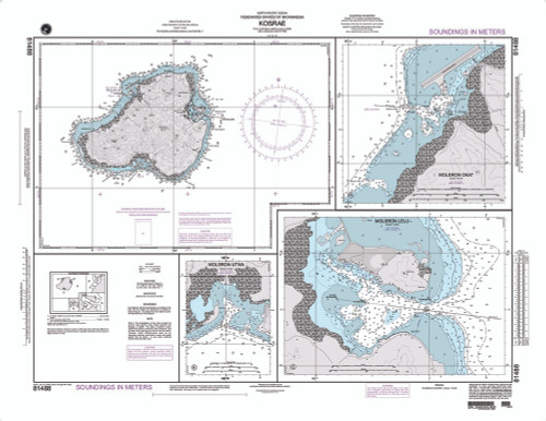 NGA Chart 81488: Kosrae