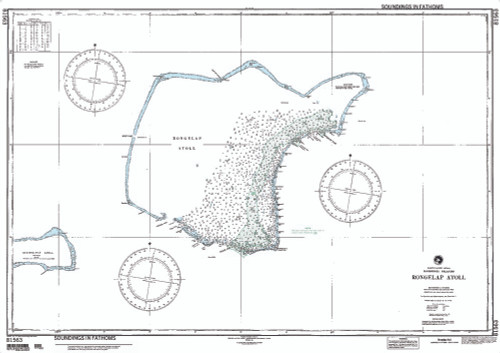 NGA Chart 81563: Rongelap AtollMarshall Islands