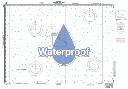 Waterproof NGA Chart 91004: Scarborough Reef