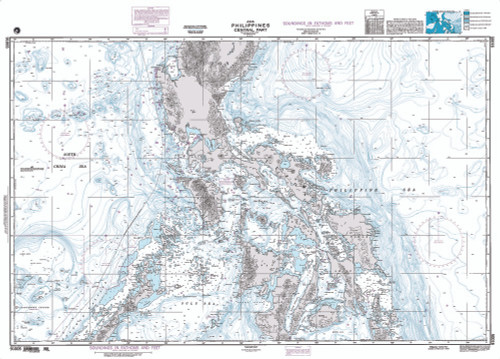 NGA Chart 91005: Philippines Central Part